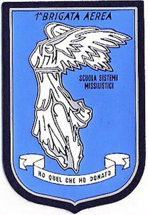 Patch 1^ Brigata Aerea Scuola Sistemi Missilistici Aeronautica Militare