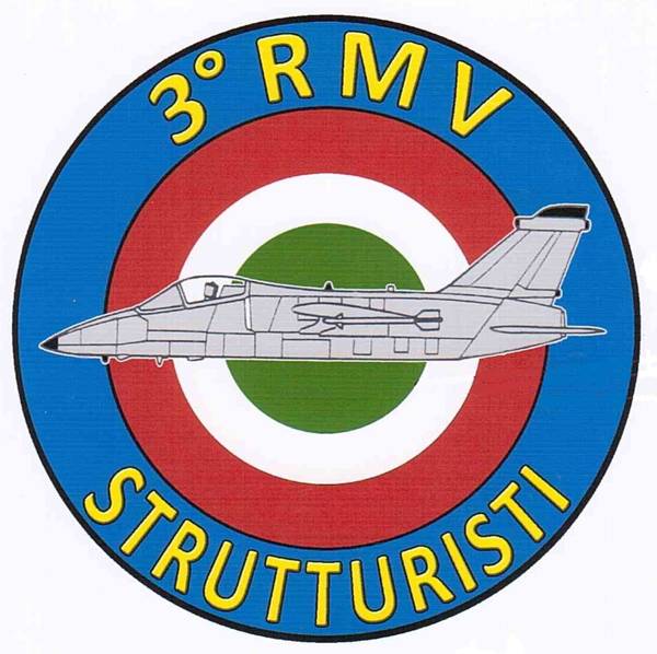 Patch Strutturisti 3° RMV Aeronautica Militare